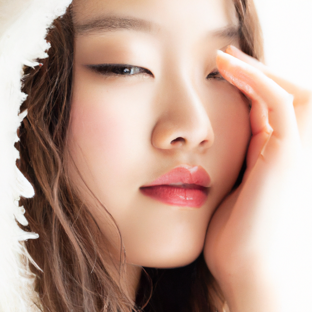 ポートレート撮影。大きな窓からの自然光とミニマルな背景で印象を際立たせる